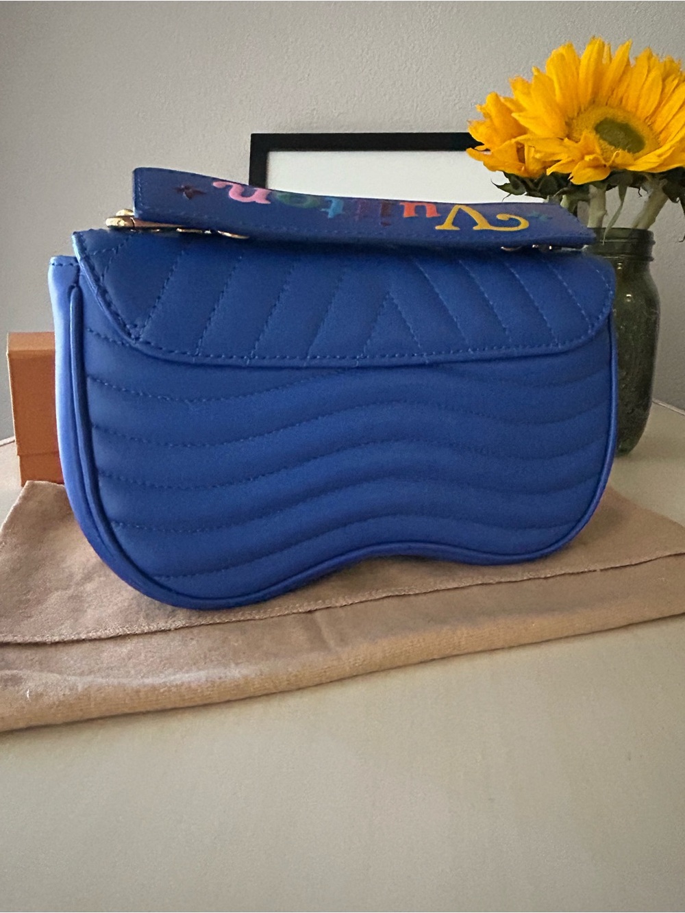 Like New Louis Vuitton New Wave Chain Bag (PM) - Picture 6 of 15